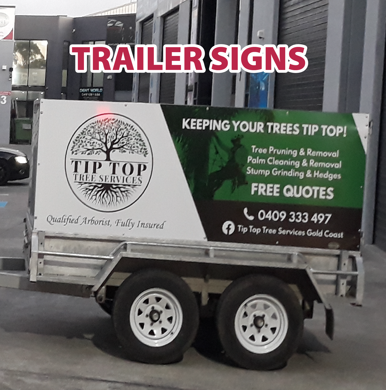Trailer Signs Jack Flash Signs